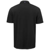 Cutter & Buck Men's Black Advantage Refresh Epic Confidence Recycled Tri-Blend Pique Polo