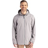 Cutter & Buck Men's Polished Camano Everyday Stretch Recycled Water Resistant Jacket