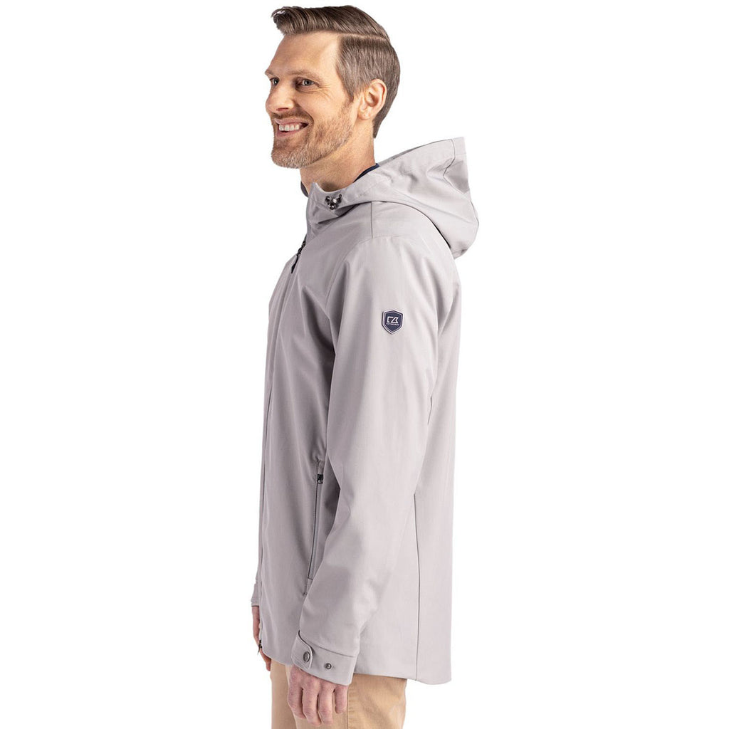 Cutter & Buck Men's Polished Camano Everyday Stretch Recycled Water Resistant Jacket