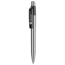 Castelli Black Maxema Mood Metal Chrome Pen Black Ink