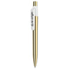 Castelli White Maxema Mood Metal Gold Pen Black Ink