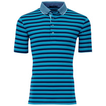 Greyson Men's Cyano/Maltese Blue/Torrent Wolastoq Polo