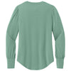 Mercer+Mettle Women's Sage Stretch Jersey Long Sleeve Blouson Top