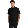 Mercer+Mettle Men's Deep Black Short Sleeve UV Capital Tech Shirt