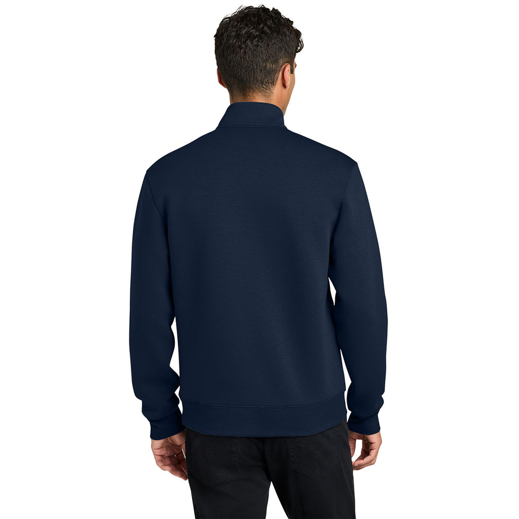 Mercer+Mettle Men's Night Navy Soft Spacer 1/4-Zip