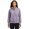 Mercer+Mettle Women's Purple Ash Soft Spacer 1/4-Zip
