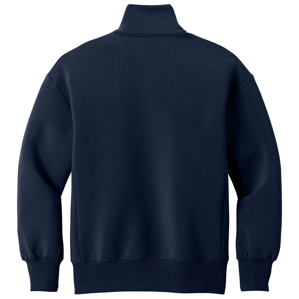 Mercer+Mettle Women's Night Navy Soft Spacer Full-Zip