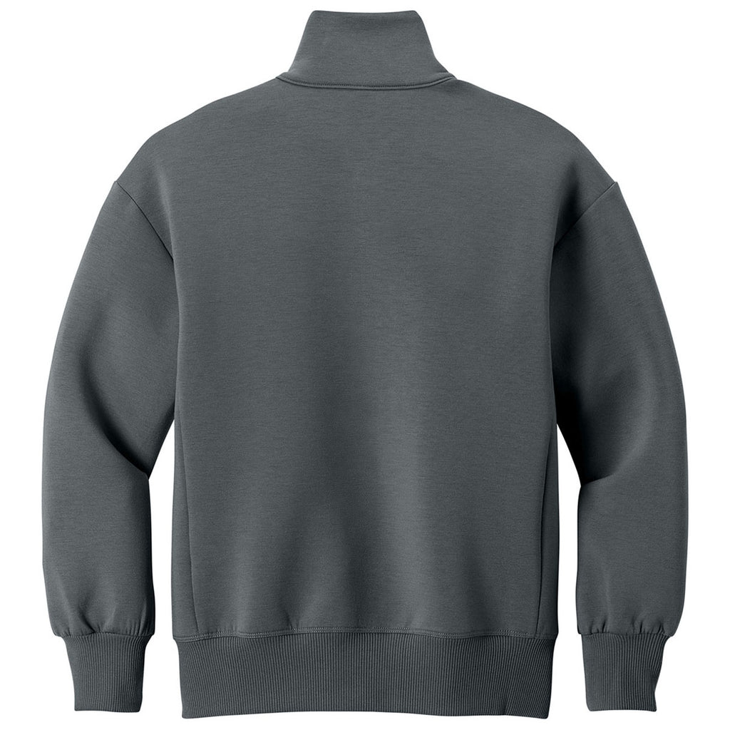 Mercer+Mettle Women's Storm Grey Soft Spacer Full-Zip