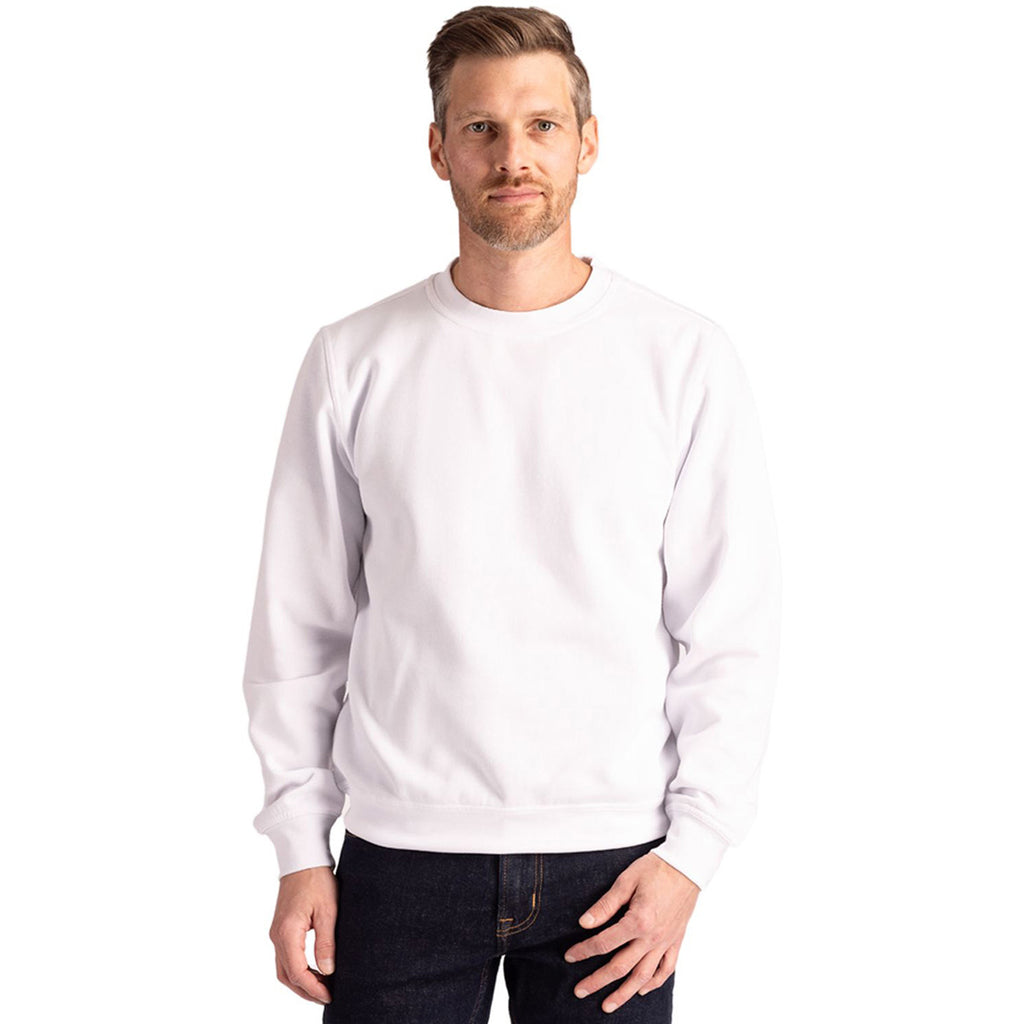 Clique Unisex White Stockholm Crewneck Sweatshirt