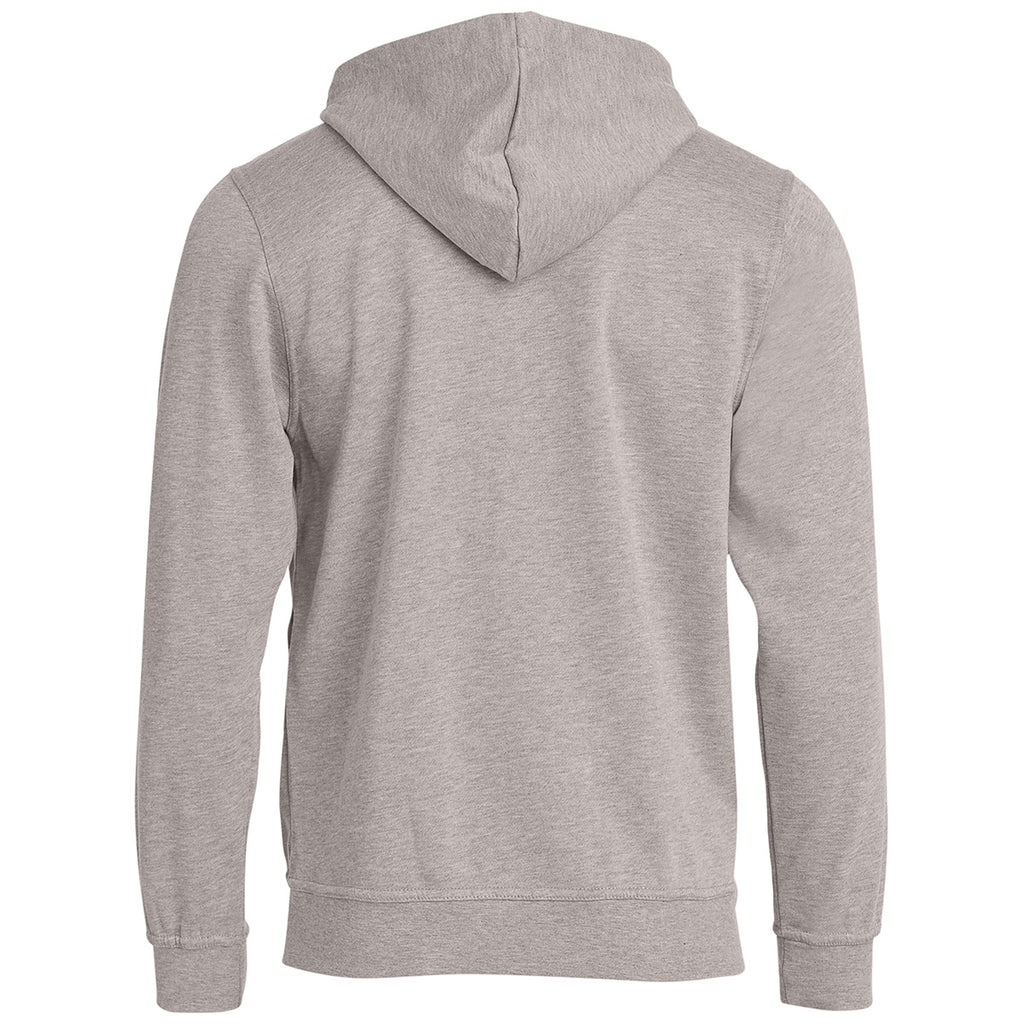 Clique Unisex Grey Melange Stockholm Pullover Hoodie