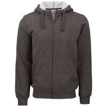 Clique Unisex Anthracite Melange Stockholm Full Zip Hoodie