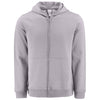 Clique Unisex Grey Melange Drive Recycled Full Zip Hooded Sweatshirt