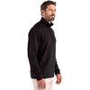 Clique Men's Black Haven Recycled Quarter Zip Pullover
