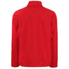 Clique Men's Red/Black Tempo Stretch Full Zip Softshell Jacket