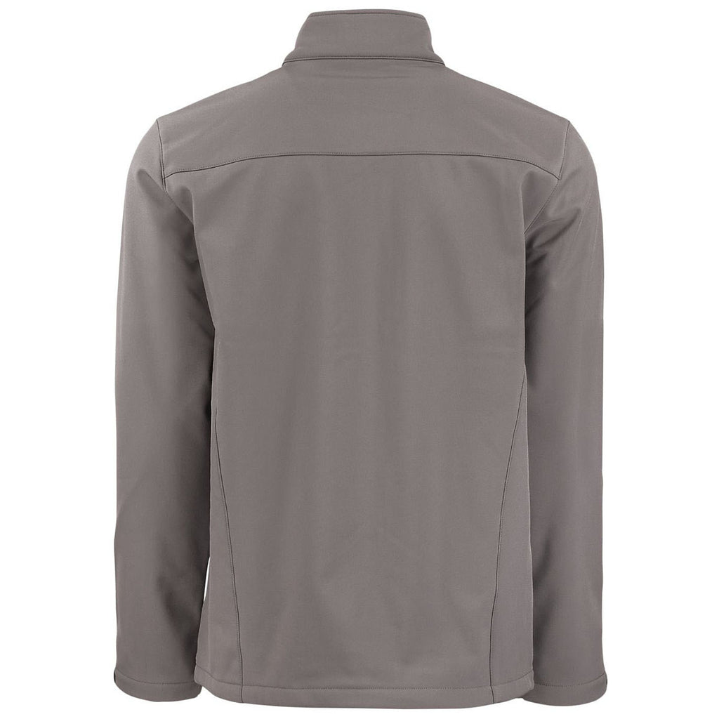 Clique Men's Pure Slate Tempest Waterproof Full Zip Softshell Jacket