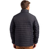 Clique Men's Black Elevation Eco Full Zip Puffer Jacket