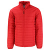 Clique Men's Red Elevation Eco Full Zip Puffer Jacket