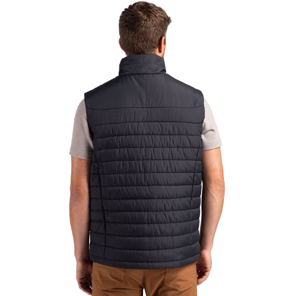 Clique Men's Black Elevation Eco Full Zip Puffer Vest