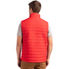 Clique Men's Red Elevation Eco Full Zip Puffer Vest