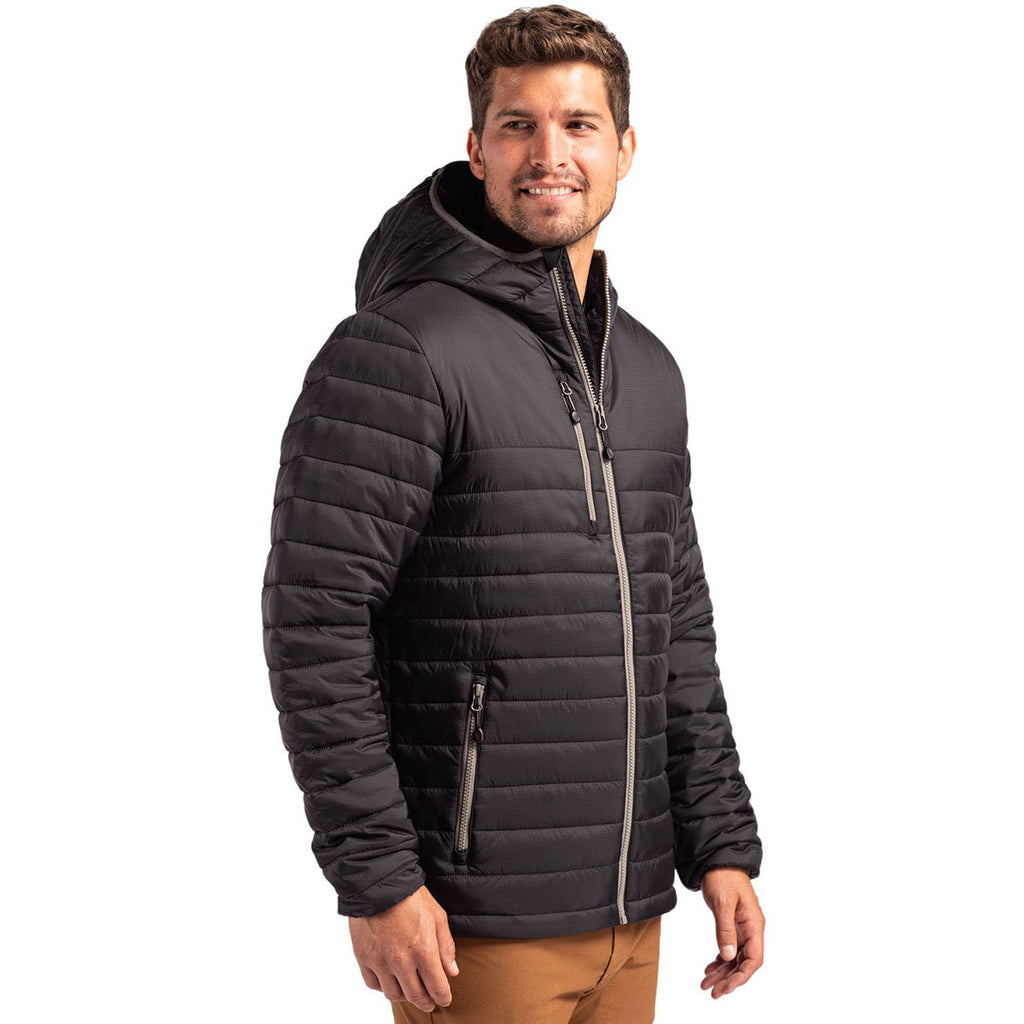 Clique Men's Black Valhalla Full Zip Puffer Jacket
