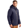 Clique Men's Dark Navy Valhalla Full Zip Puffer Jacket