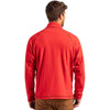 Clique Men's Red Powder Fleece Full Zip Jacket