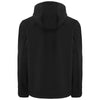 Clique Men's Black/Royal Blue Tempo Recycled Stretch Softshell Hooded Jacket