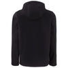 Clique Men's Black/Red Tempo Recycled Stretch Softshell Hooded Jacket