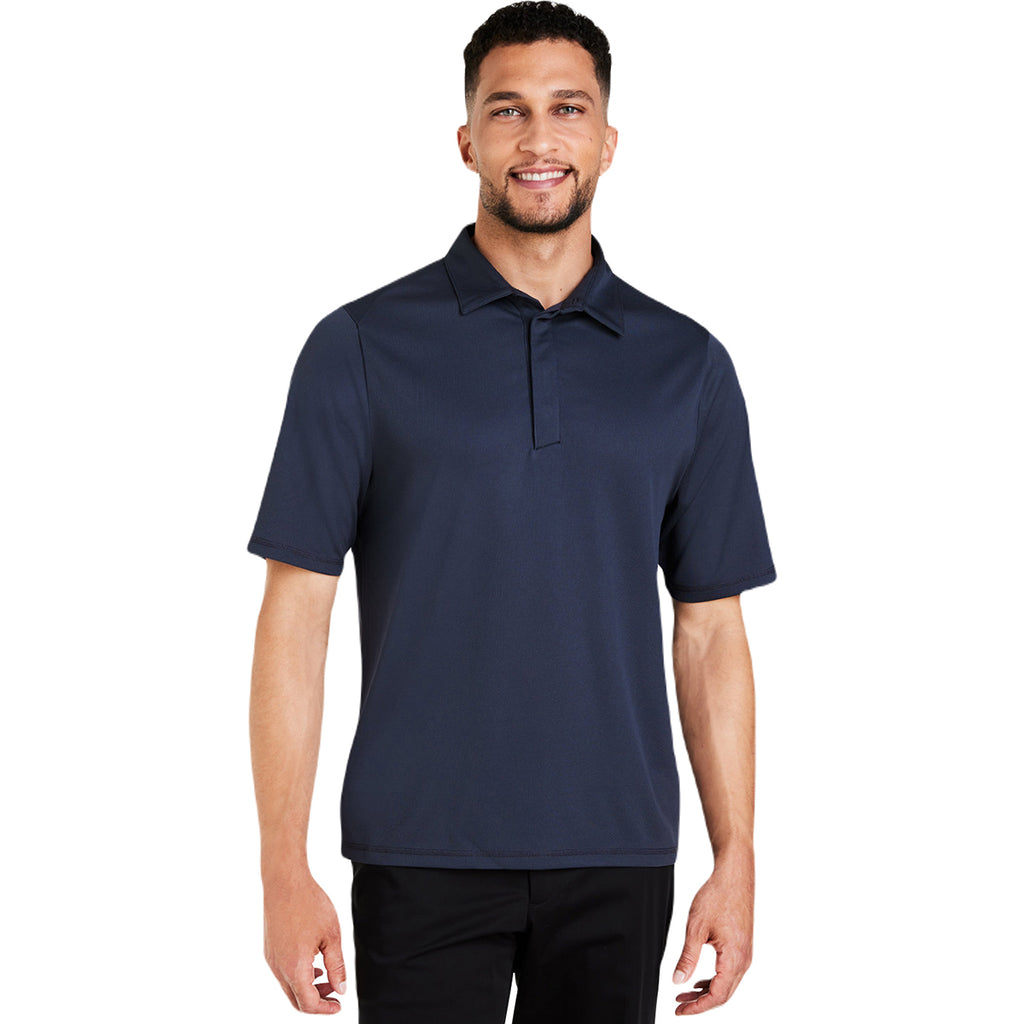 North End Men's Classic Navy Revive Coolcore Polo