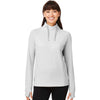 North End Women's Platinum Rhythm Waffle Quarter-Zip Pullover