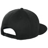 New Era Black Pivot Flat Bill Snapback Cap