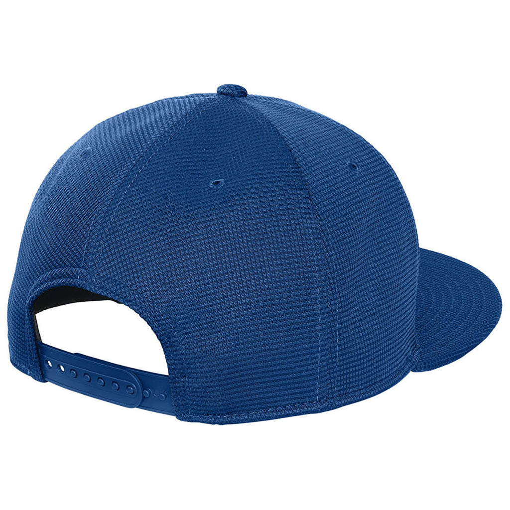 New Era Royal Pivot Flat Bill Snapback Cap