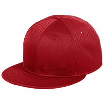 New Era Scarlet Pivot Flat Bill Snapback Cap