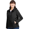 North End Women's Black/Carbon Aura Lightweight Packable Anorak