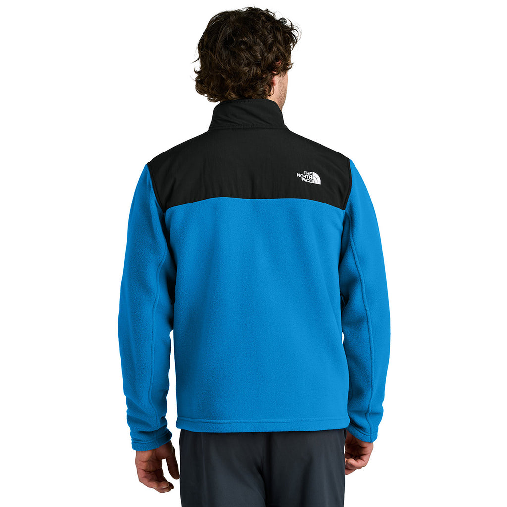 The North Face Men's Hero Blue/ TNF Black Highest Peak Full-Zip Fleece Jacket