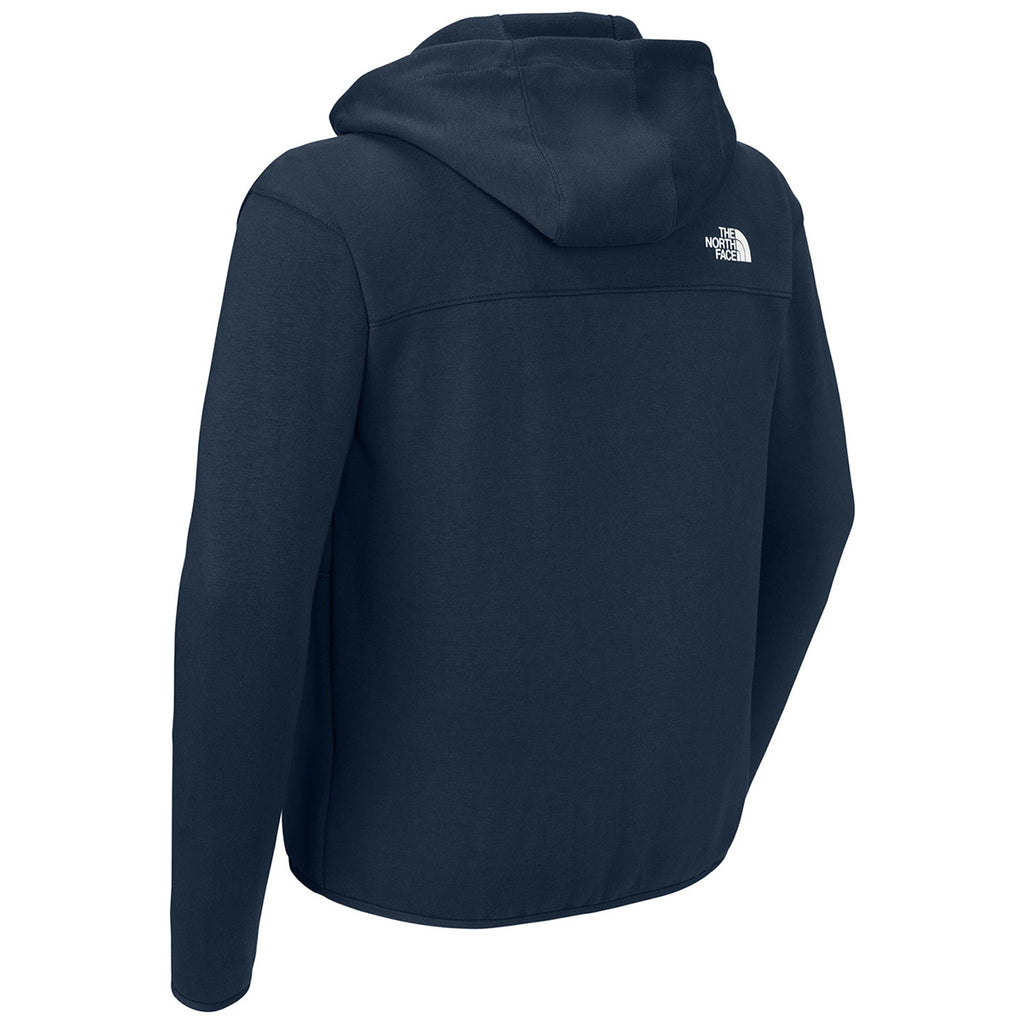 The North Face Men's Summit Navy Double-Knit Full-Zip Hoodie