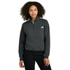 The North Face Women's Asphalt Grey Double-Knit 1/2-Zip Fleece