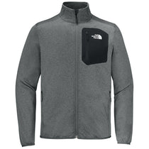 The North Face Men's TNF Medium Grey Heather Dove Creek Full-Zip Fleece Jacket