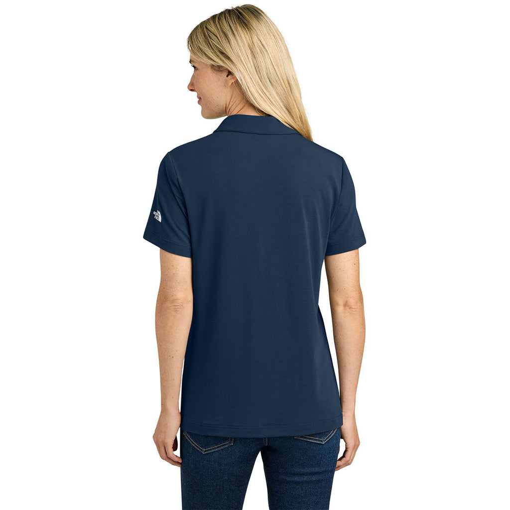 The North Face Women's Summit Navy Canyon Crest Polo
