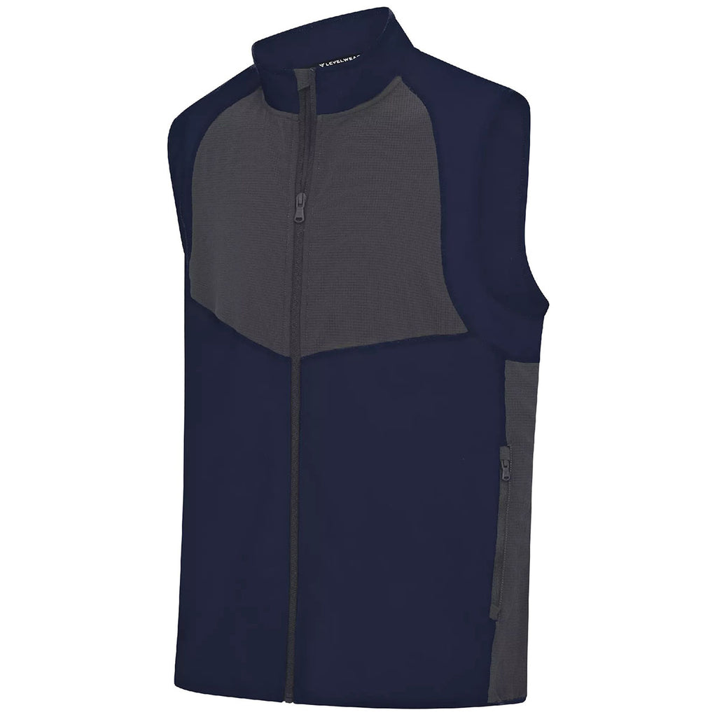 Levelwear Men's Navy Adventure Vest