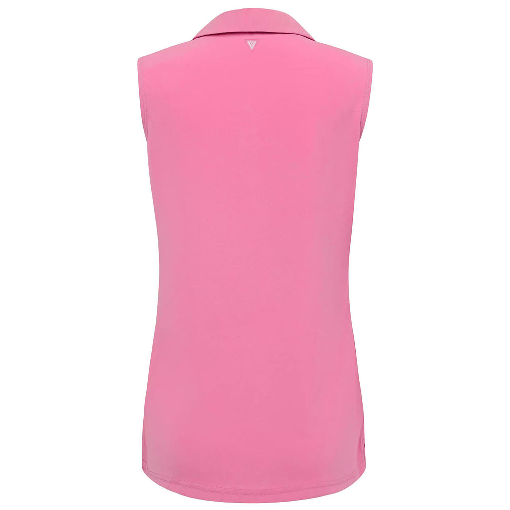 Levelwear Women's Deep Pink Treasure Polo