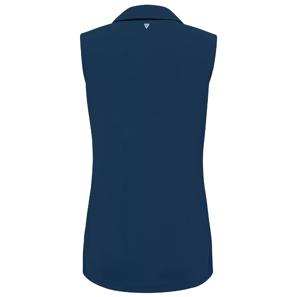 Levelwear Women's Navy Treasure Polo