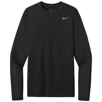 Nike Men's Black Team rLegend Long Sleeve Tee