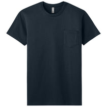 Next Level Men's Midnight Navy Cotton Pocket Tee