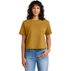 Next Level Women's Antique Gold Heavyweight Boxy Tee