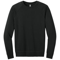 Next Level Men's Black Laguna Raglan Sweatshirt