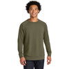Next Level Men's Military Green Laguna Raglan Sweatshirt