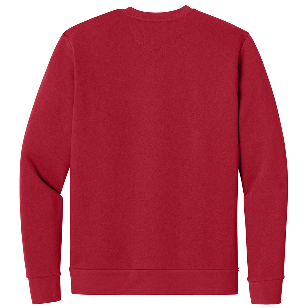 Next Level Men's Red Santa Barbara Pocket Sweatshirt
