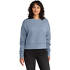 Next Level Women's Stonewash Denim Heavyweight Sweatshirt