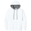 Next Level Men's White/Heather Gray Laguna Hoodie